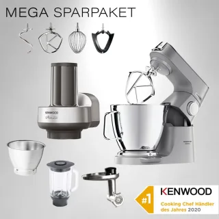 Kenwood Küchenmaschine Titanium Chef Baker XL Silber KVL85.224SI -...