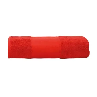 ARTG - Handtuch "Print-Me" (Feuerrot)