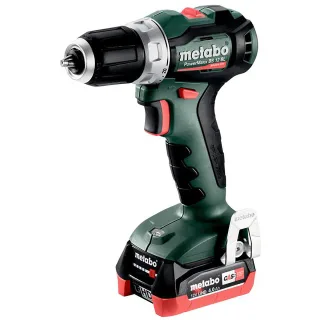 Metabo Akku-Bohrschrauber PowerMaxx BS 12 BL metaBOX 118 - 12V 2x4Ah LiHD + ASC 55 - 601044800