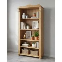 OTTO home Bücherregal Adele, Standregal, Regal, aus massiver Kiefer, Breite 92 cm, FSC®