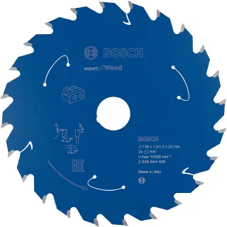 Bosch Akku-Kreissägeblatt Expert for Wood ø 136 mm - 2608644498