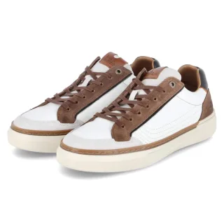 Bullboxer Low Sneaker - Gr. 41 - Weiß - Leder