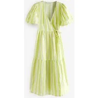 Next Maxikleid Maxikleid zum Wickeln (1-tlg)