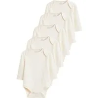 Next Langarmbody 5er-Pack Essential Baby-Bodysuits mit langem Arm (5-tlg)