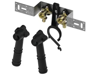 Tece flex Montageeinheit mit Wandscheiben Stichm. 80mm Siliziumbronze, 720565 720565