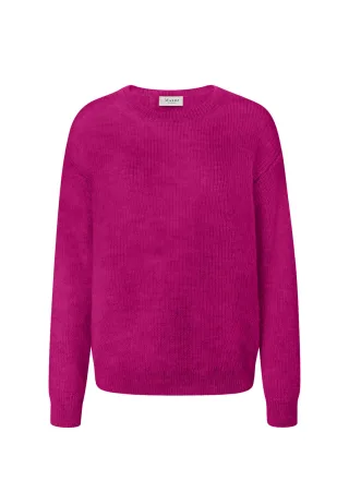 MAERZ Muenchen - Pullover Rundhals 1/1 Arm vivid orchid - Gr. - 42