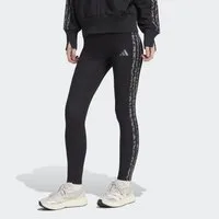 adidas Sportswear Leggings W AOP 3S LEG für Erwachsene, mit sportlichem Stil, eng anliegende Passform