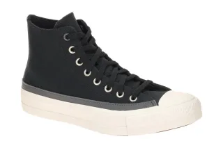 Converse A16594C CTAS Wide Hi Schwarz Vintage White Unisex Sneaker