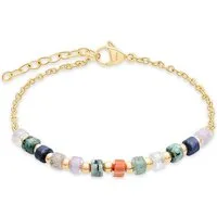 s.Oliver Armband Colorful Beads, mit Glasperle