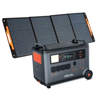 [US Direct]Blackview Oscal PowerMax6000 Rugged Power Station with PM200/PM400 Solar Panel Kit 3600Wh to 57600Wh LiFePO4