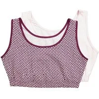 Ulla Popken Bustier Bustiers 2er-Pack Herzen/uni