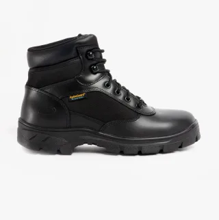 Skechers Work 77526EC/BLK WASCANA - BENEN Herren Leder Taktische Stiefel Schwarz