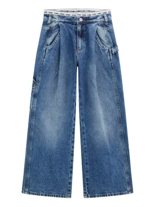 Guess Kids - RIGID DENIM FASHION FIT PANTS SPORTY VINTAGE WA - Gr. - 12