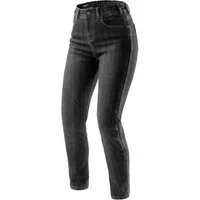 Rebelhorn Motorradhose Classic Damen Motorrad Jeans Verbindungsreißverschluss,Hüftprotektoren enthalten,Knieprotektor