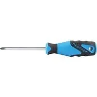 3K-Schraubendreher, PH 1 blau/schwarz