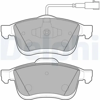 Delphi Bremsbel?ge vorne Fiat Doblo Lancia Delta Opel Combo LP3270