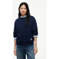 Tommy Hilfiger Sweatshirt SCRIPT TERRY MDRN C-NK SWTSHIRT Baumwolle