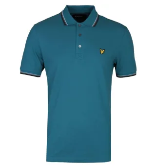 Lyle & Scott Herren-Poloshirt mit Spitze