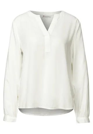 Street One - Split Neck Tunika off white - Gr. - 42