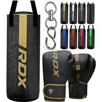 RDX Sports Boxsack RDX Kinder Boxsack 2 Fuß (60,96 cm) und Boxhandschuhe Set