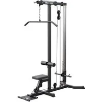 GORILLA SPORTS Klimmzugstange Latzugstation in Weiß/Schwarz (1-tlg)