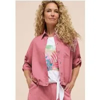 bianca Hemdbluse ALICE legere Blusenjacke mit Krempelärmeln