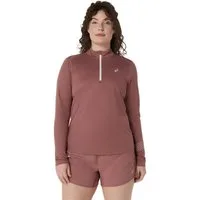 Asics Laufshirt ASICS ICON 1/2 ZIP LS TOP