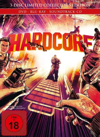 Hardcore (Limited Collector's Edition) - DVD Blu-Ray + Originalsoundtrack im Mediabook [Blu-ray]