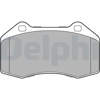 Delphi Bremsbel?ge vorne Opel Corsa D 1,6 Turbo