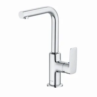 Kludi PURE & STYLE WT-EHM m. seitl. Bed. m. Metallablaufgarnitur chrom, 400250575 400250575