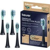 SC Premium Protection Plus Green Planet, Aufsteckbürste schwarz, 4er Pack