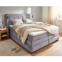 OTTO home Boxspringbett MIVVA, in H3, H4 oder Hmix H3/H4, wahlweise mit oder ohne LED-Leuchten