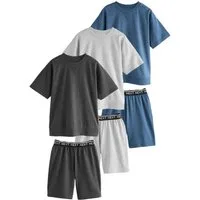 Next Pyjama 3er-Pack Schlafanzüge mit langen Ärmeln (6 tlg)
