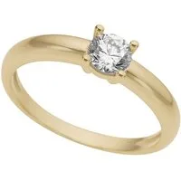 Firetti Goldring Schmuck Geschenk Gold 333 Damenring Verlobungsring Goldring Solitär, mit Zirkonia (synth)