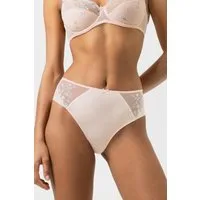 Mey Hipster Mey American Pants Serie Delightful Uni (1-St., 1) Dessous-Slip, florale Tüll-Stickerei, mit Baumwoll-Zwickel