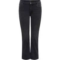 ONLY CARMAKOMA Bootcut-Jeans CARPHOEBE REG BACK POC FLA PIM342 NOOS Baumwollmischung, Regular Waist