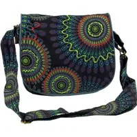 Guru-Shop Schultertasche Schultertasche, Hippie Tasche, Goa Tasche -..