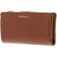 COCCINELLE Geldbörse Wallet, aus echtem Rindsleder mit RFID-Blocker Schutz