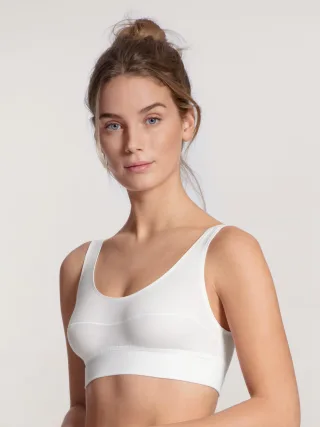 CALIDA - DAMEN Bustier weiss - Gr. - XS