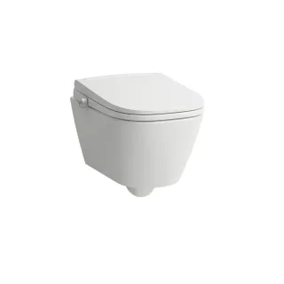 LAUFEN WC-Sitz+Deckel CLEANET MEDA Spülrandl. Wand-WC Silent Flush, weiß, H604110000S002 H604110000S002