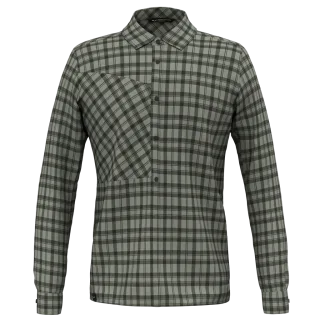 SALEWA - Fanes Flannel 5 Polarlite Hemd Herren - Grün (Gr.54)