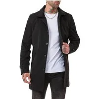 RedBridge Kurzmantel mit Reverskragen und Knopfleiste Klassisch Casual Elegante, zeitlose Optik für Business und Casual-Looks