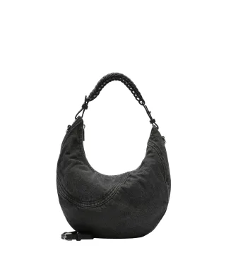 Liebeskind Berlin - Denim Luna Hobo S schwarz