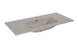 Cosmic Wish Waschtisch mit Integriertem Becken, Creme Light Matt, WJC780M2100110 WJC780M2100110