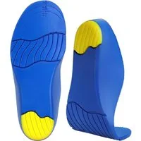 COOL-i ® Einlegesohlen Orthopädische Einlegesohlen mit 3D-Fußgewölbestütze, zuschneidbar – bei Plattfuß, Fersensporn & Plantarfasziitis