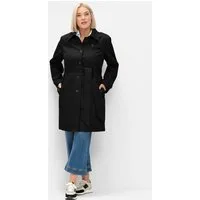 Sheego Langmantel Trenchcoat in wasserabweisender Qualität