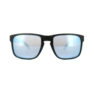 Oakley Lunettes De Soleil Holbrook OO9102-C1 Poli Prizme Noir Polarisé Polarisé