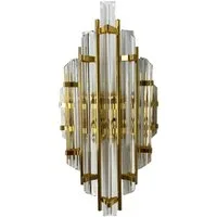 Bamyum Wandleuchte Bamyum Wandleuchte Champion Vintage Metall und Glas Wandlampe, ohne Leuchtmittel