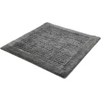 Kleine Wolke Badematte Net, Badvorleger, Badezimmer Teppich, Höhe 17 mm, rutschhemmend beschichtet, fußbodenheizungsgeeignet, Baumwolle, quadratisch, Badteppich, Uni Farben, rutschhhemmend