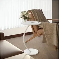 Vicco Couchtisch Alvio, Weiß, 40 x 60 cm (1-St)